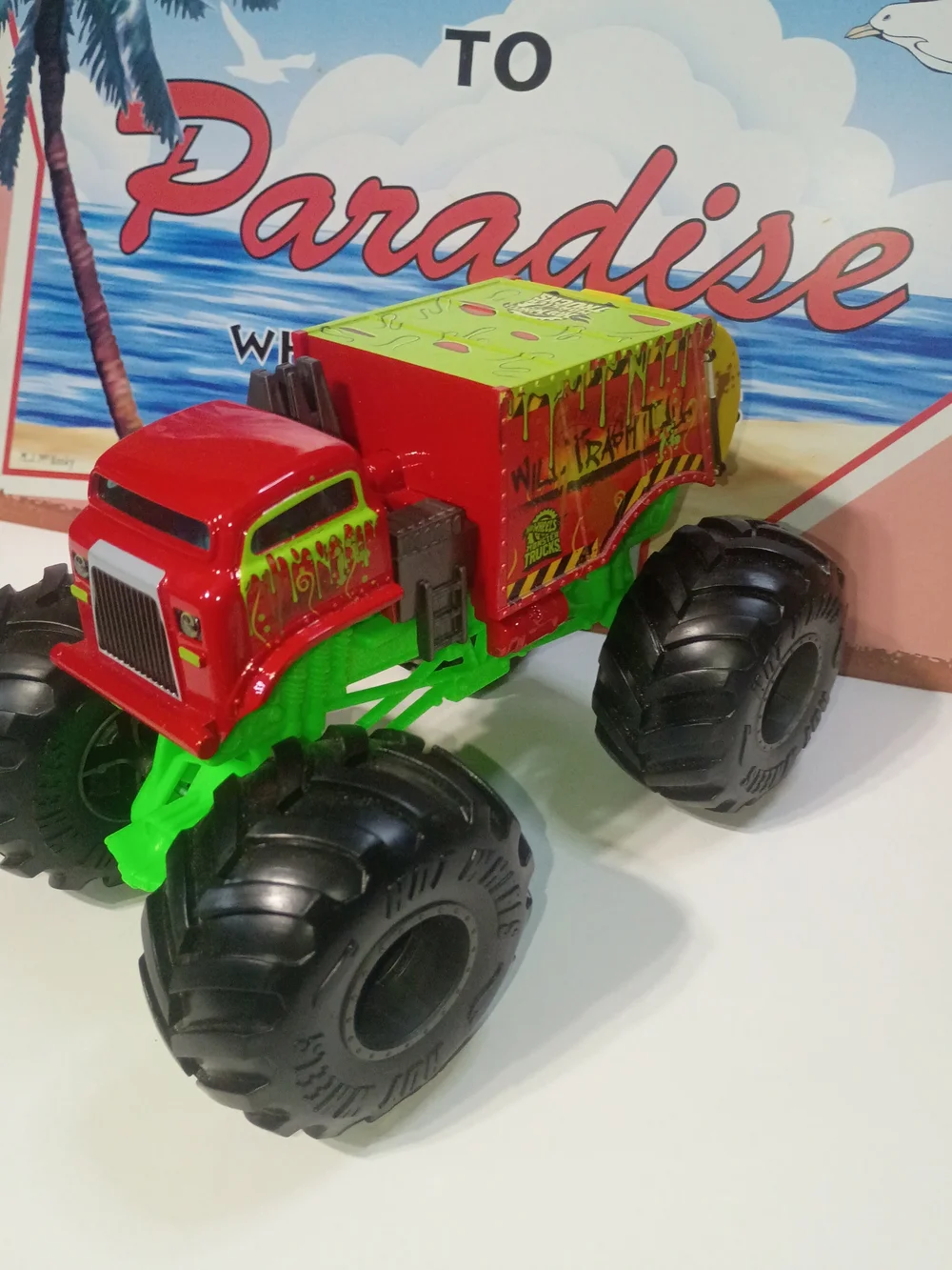 Hot Wheels Monster Truck 1.24 (Scale Will Trash It All ) Loose Truck